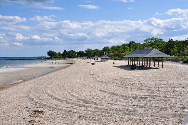 beach at tod's point