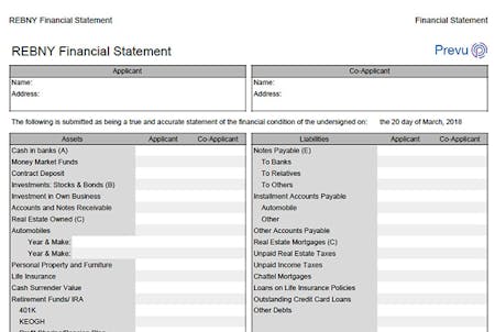 rebny financial statement template downloadable 2022 prevu sac ifrs project profit and loss
